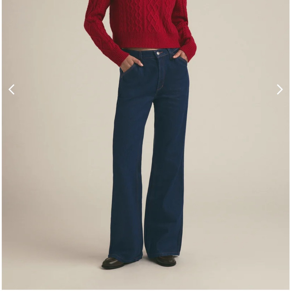 Favorite Daughter Indigo Denim Pants